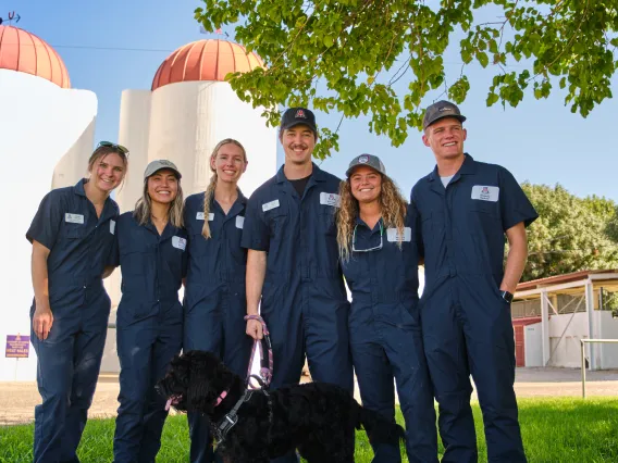 vetcats at the campus agricultural farm