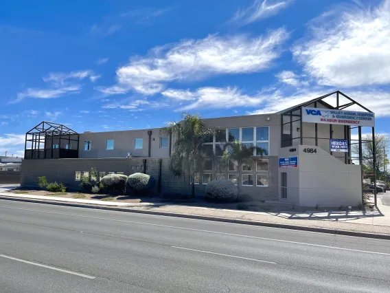 Exterior of VCA Valley Animal Hospital and Emergency Center