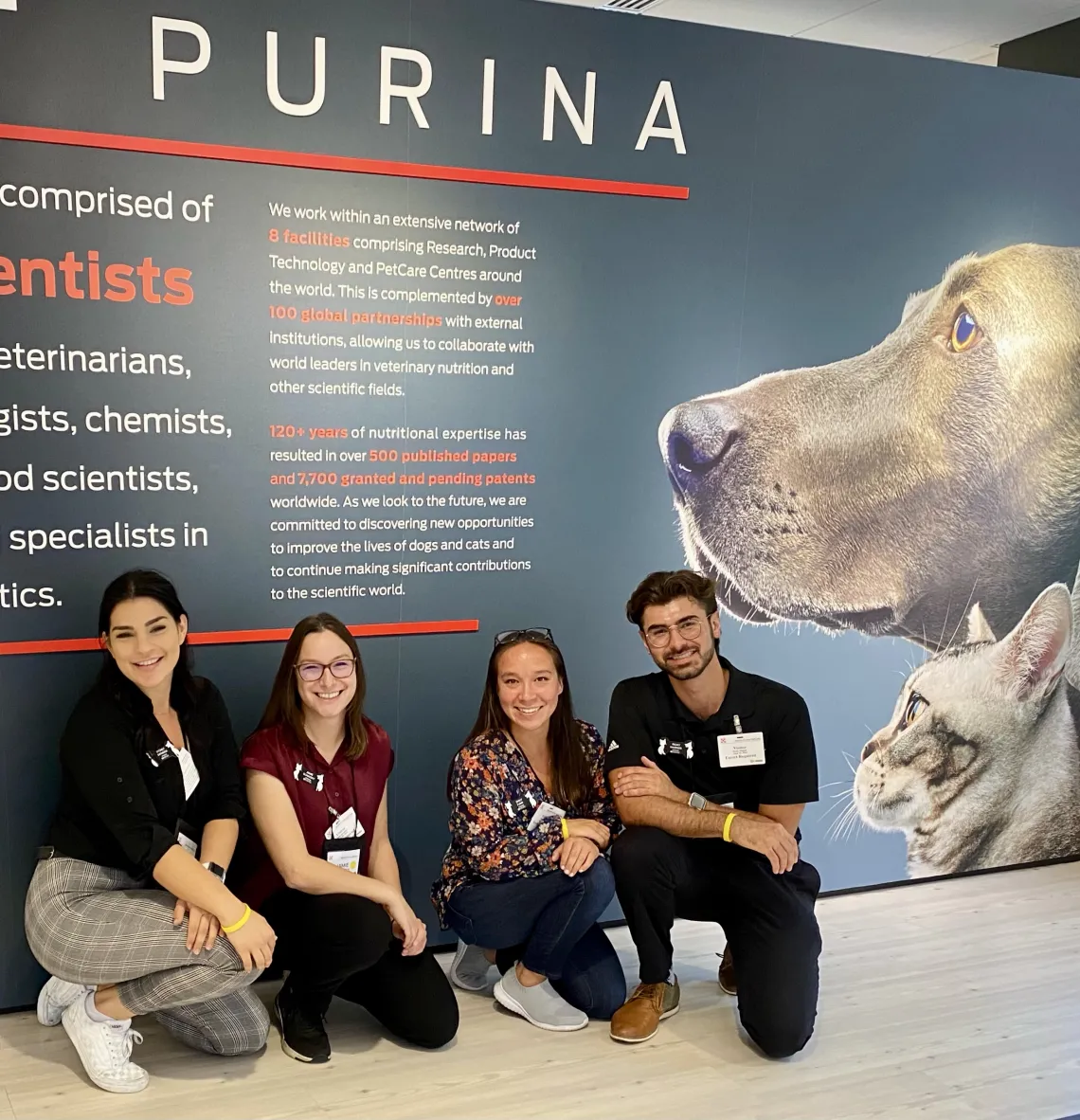 Purina petcare students