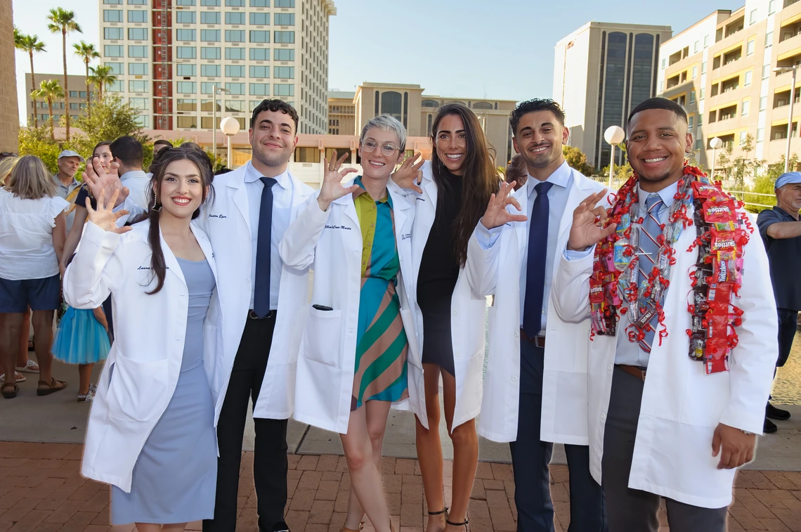 White coat ceremony class of 2024