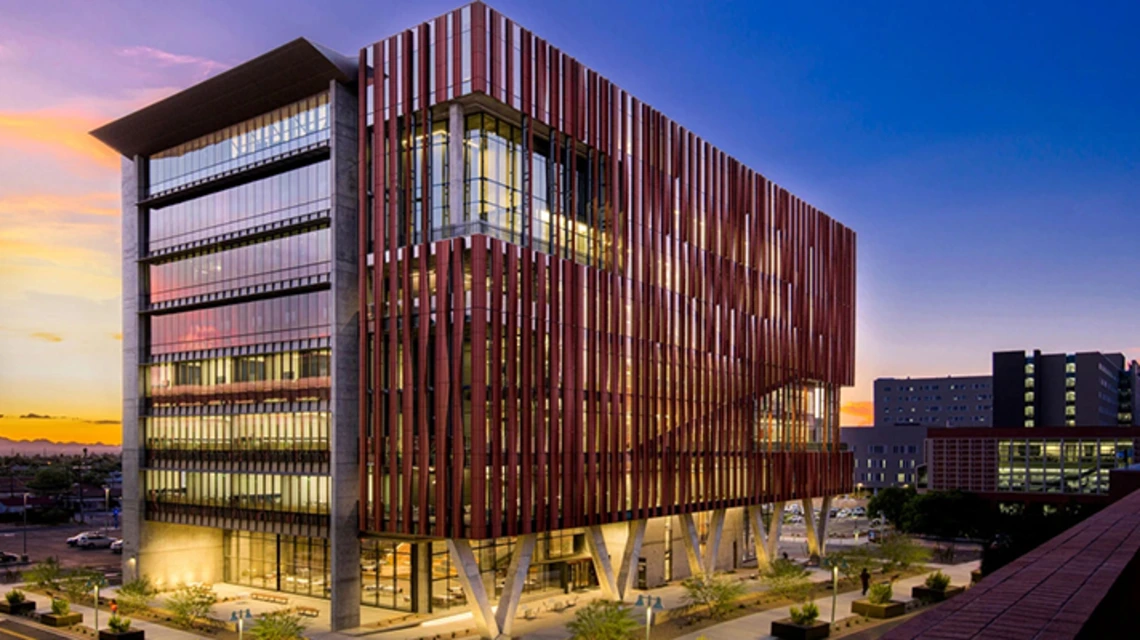 Exterior shot of Health Sciences Innovation building 