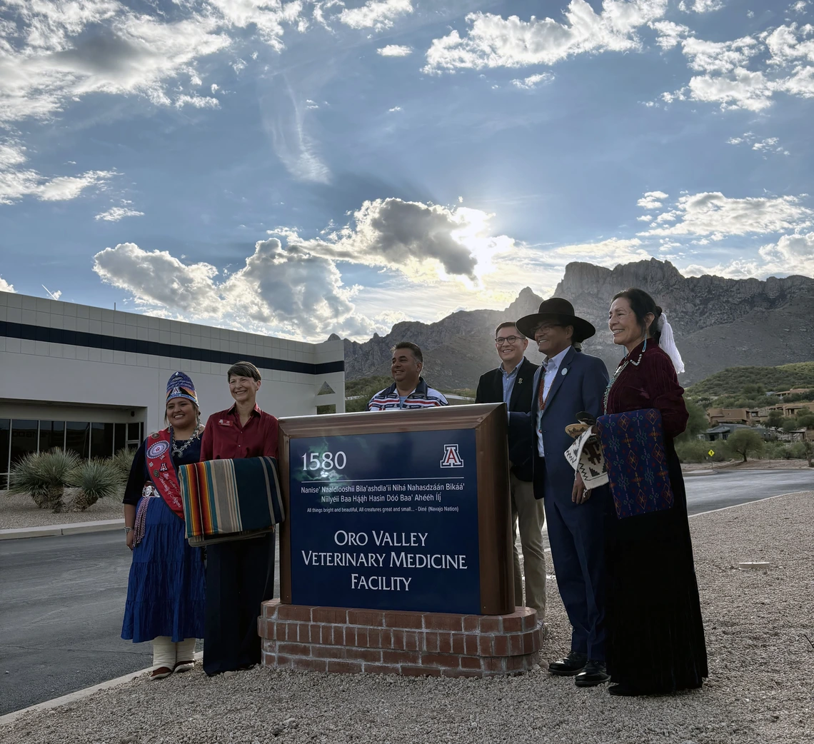 Navajo Sign Unveiling