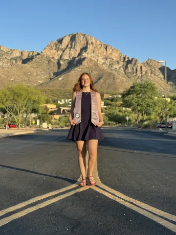 Abigail berry at the oro valley campus of the college of veterinary medicine