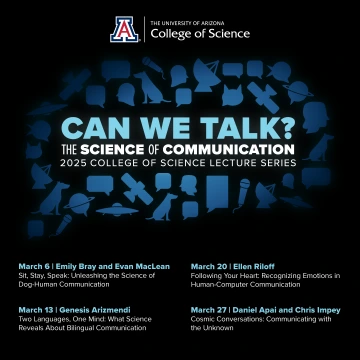 Can we talk? College of Science promotional image.