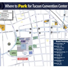 TCC parking map